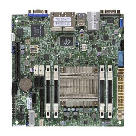 SUPERMICRO A1SAI-2550F-O Intel Atom C2550/DDR3/SATA3&USB3.0/V&4GbE/Mini-ITX MBD-A1SAI-2550F-O